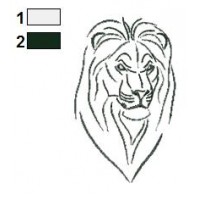 Lion Tattoo Embroidery Designs 09